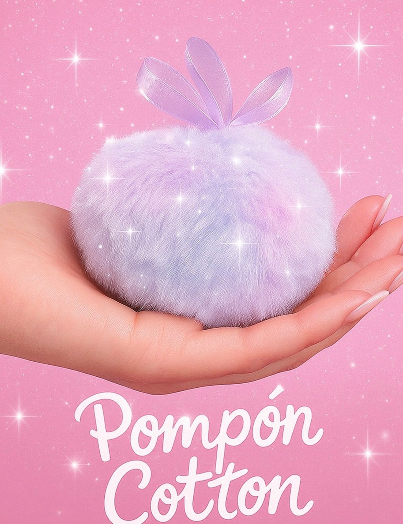 Pompón de iluminador Trendy Algodón de azúcar 💕