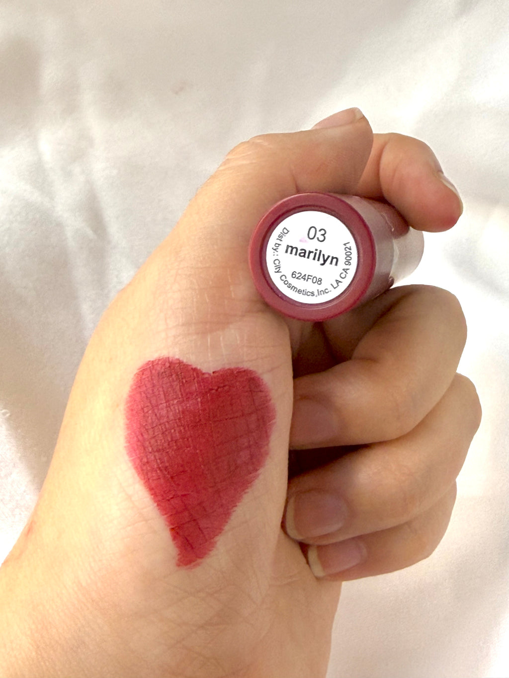 Tono Marilyn Labial matte Mousse Italia deluxe