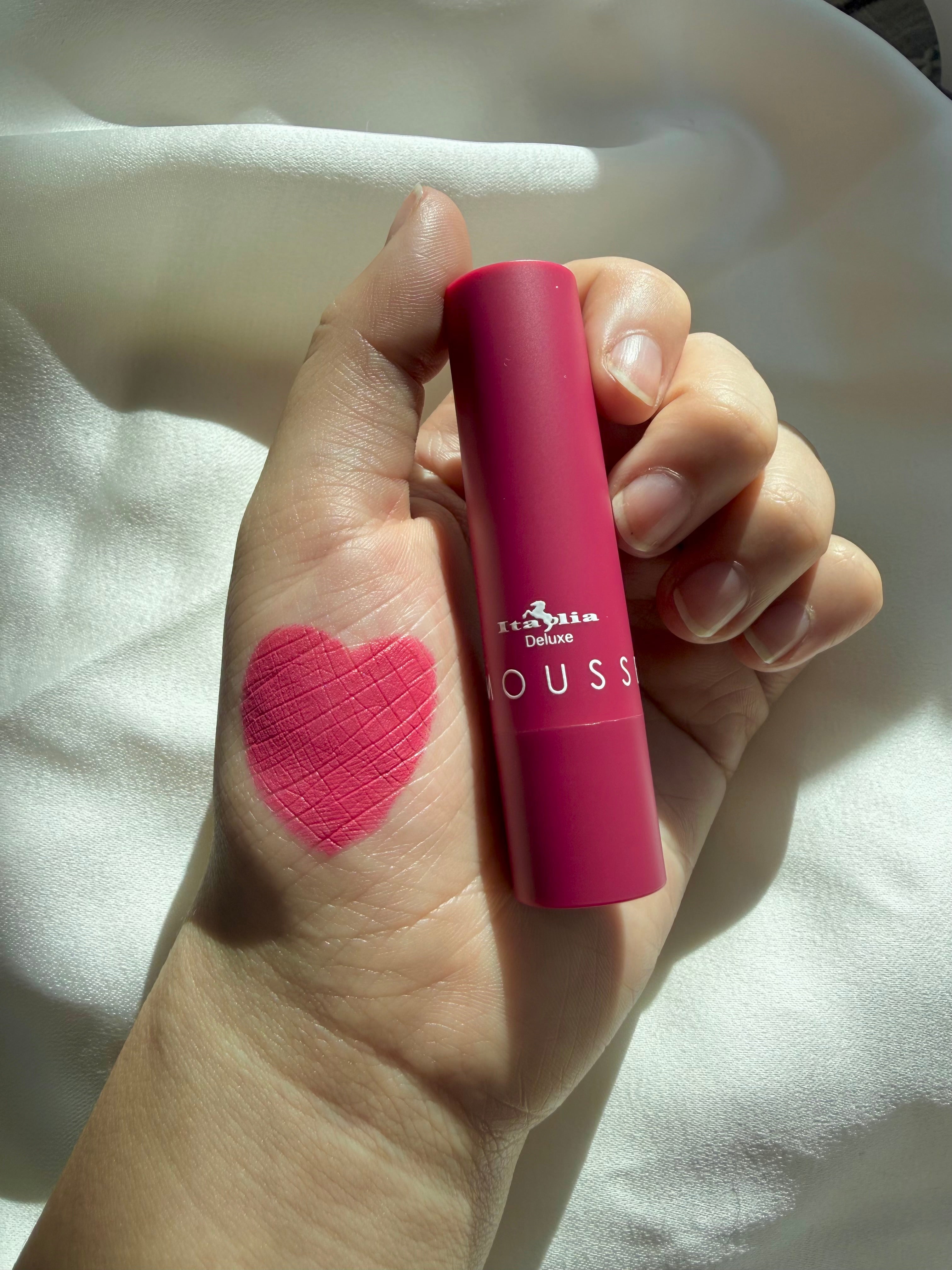 Tono Pink Charm Labial matte Mousse Italia deluxe