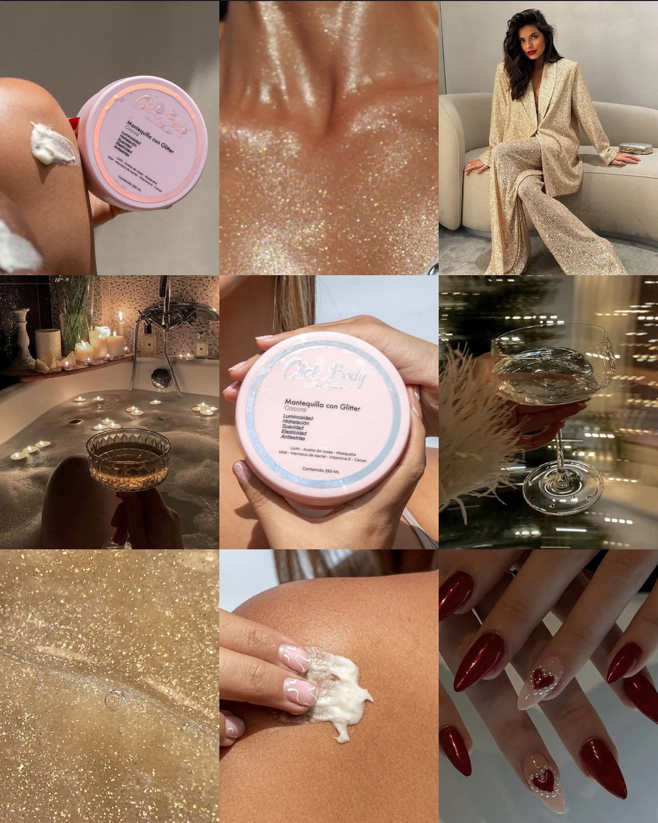 Mantequilla con Glitter Click✨