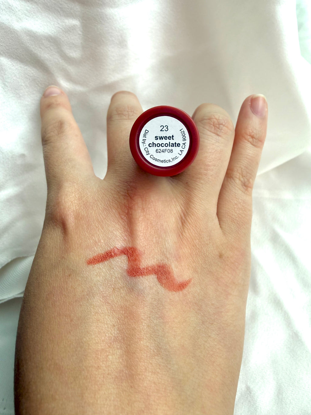 Tono Sweet Chocolate Labial Matte Mousse Italia Deluxe