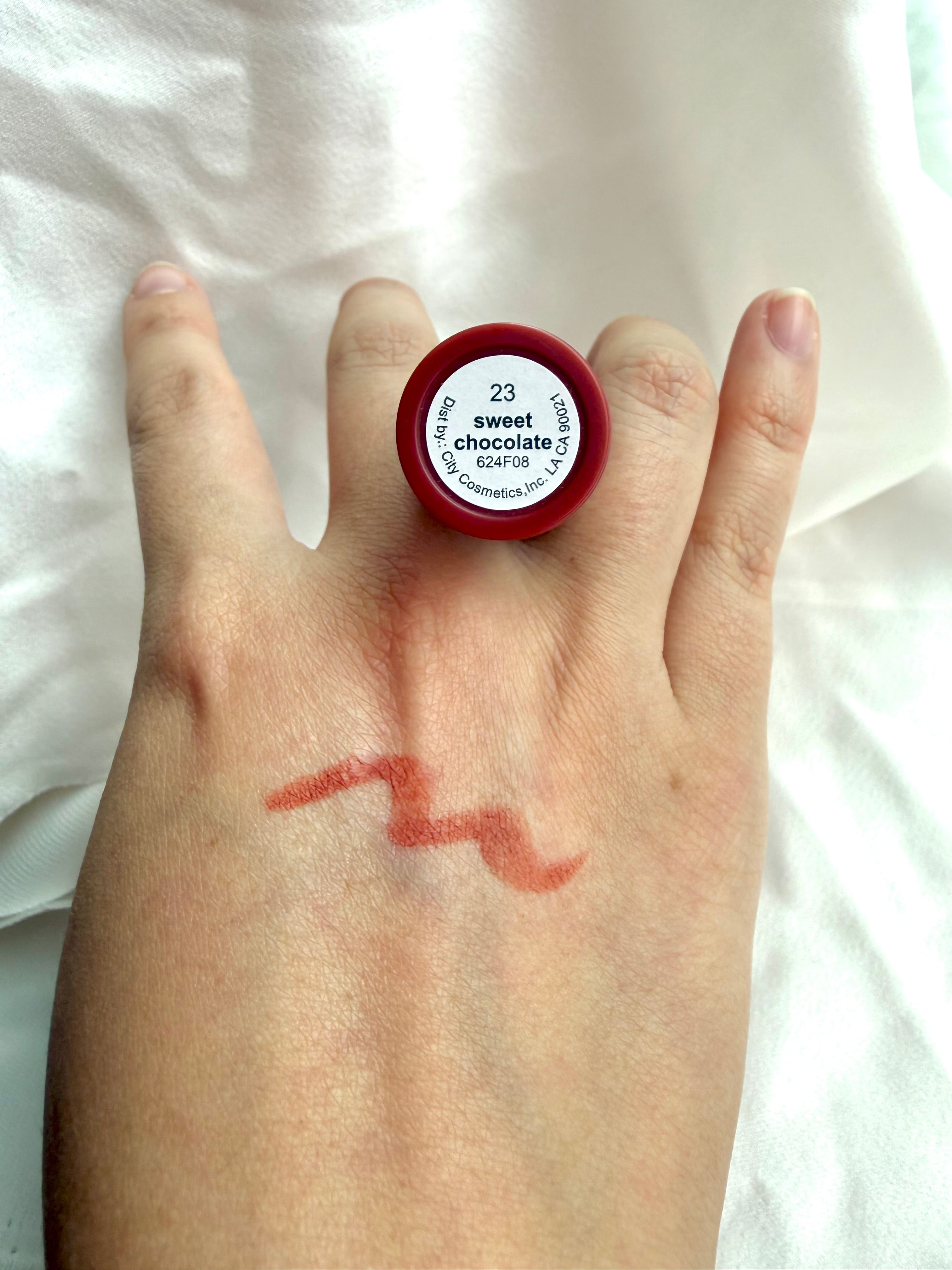 Tono Sweet Chocolate Labial Matte Mousse Italia Deluxe
