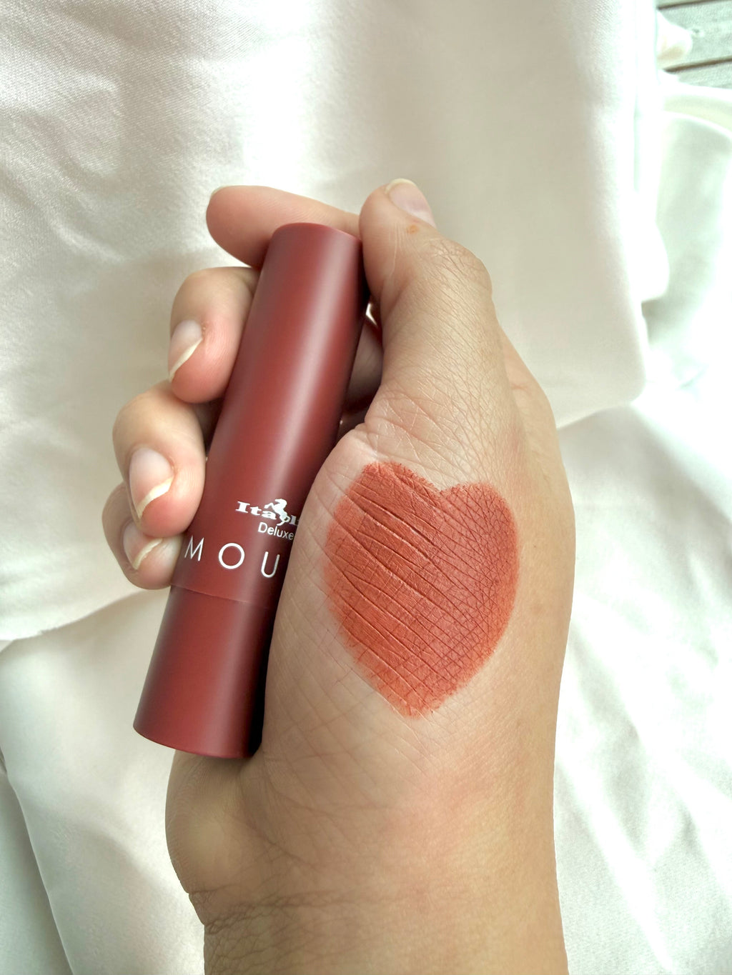 Tono Sweet Chocolate Labial Matte Mousse Italia Deluxe