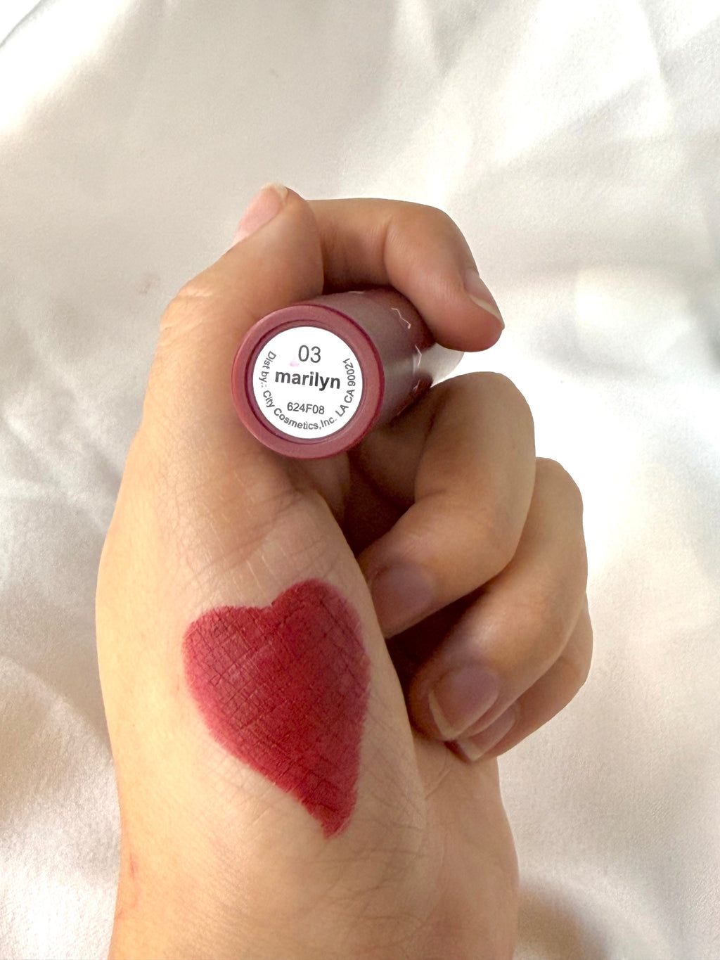 Tono Marilyn Labial matte Mousse Italia deluxe