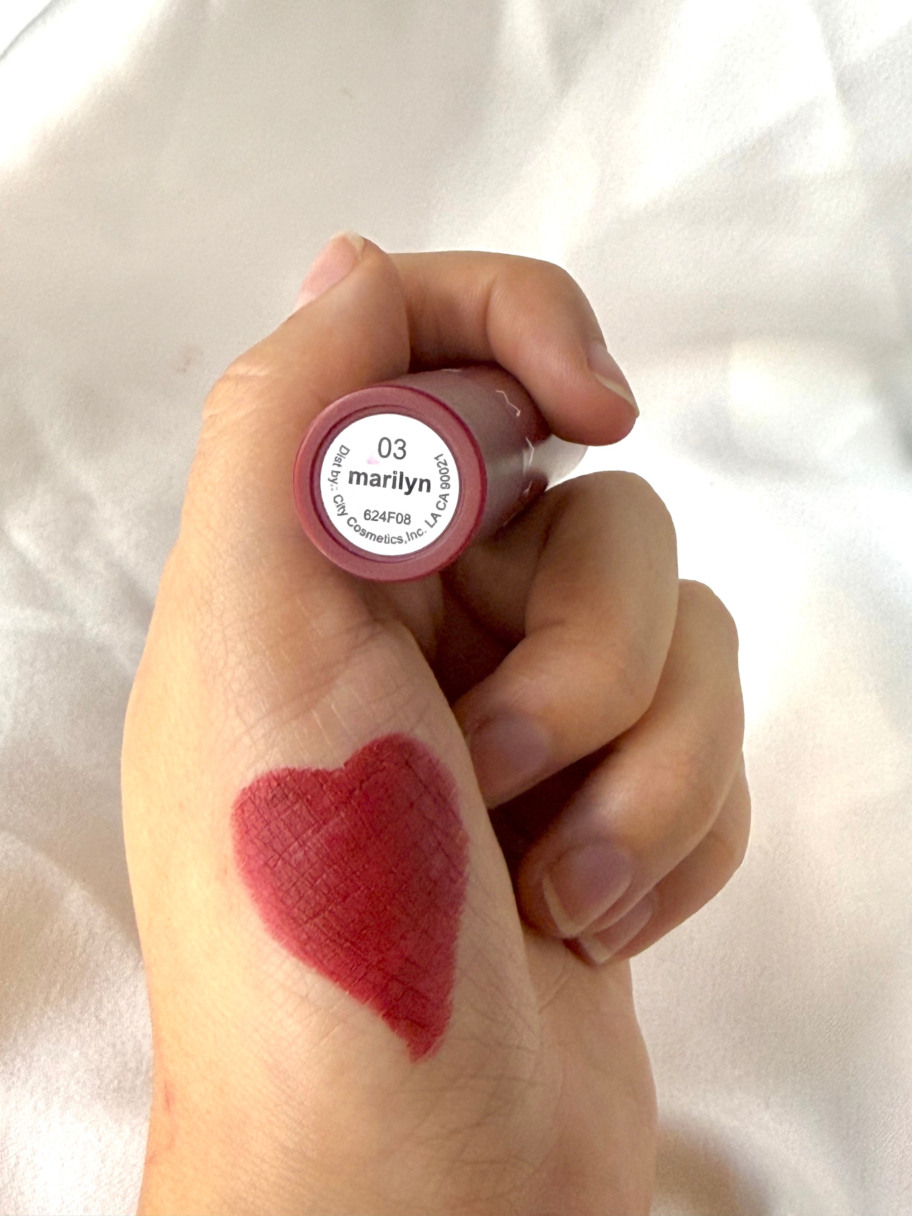 Tono Marilyn Labial matte Mousse Italia deluxe