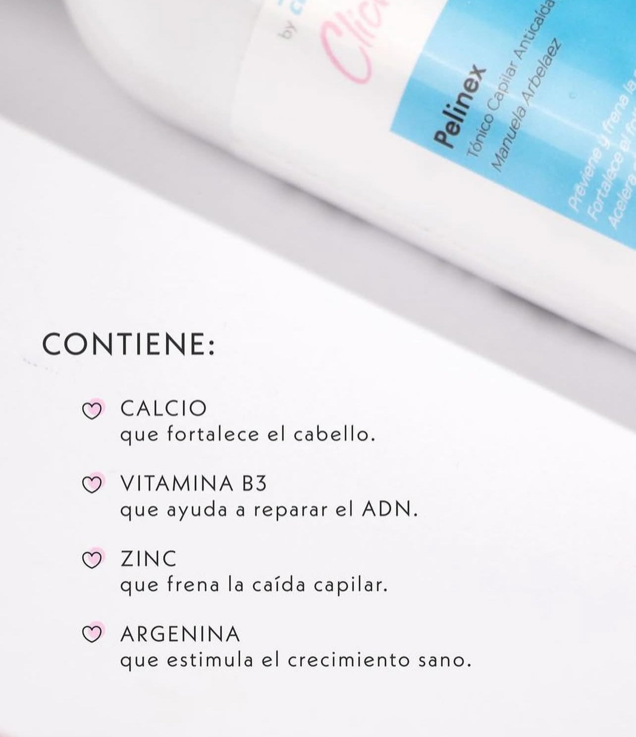 Tónico Pelinex para crecimiento Capilar 60ml