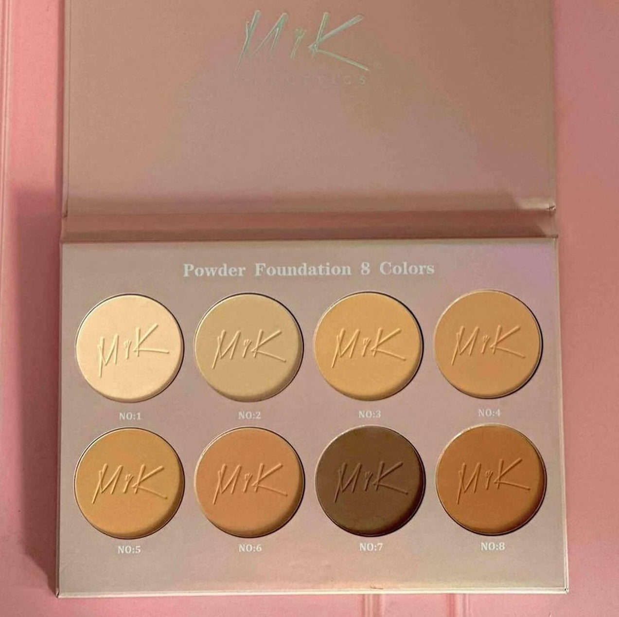 Paleta de polvos Compactos Holografica Myk
