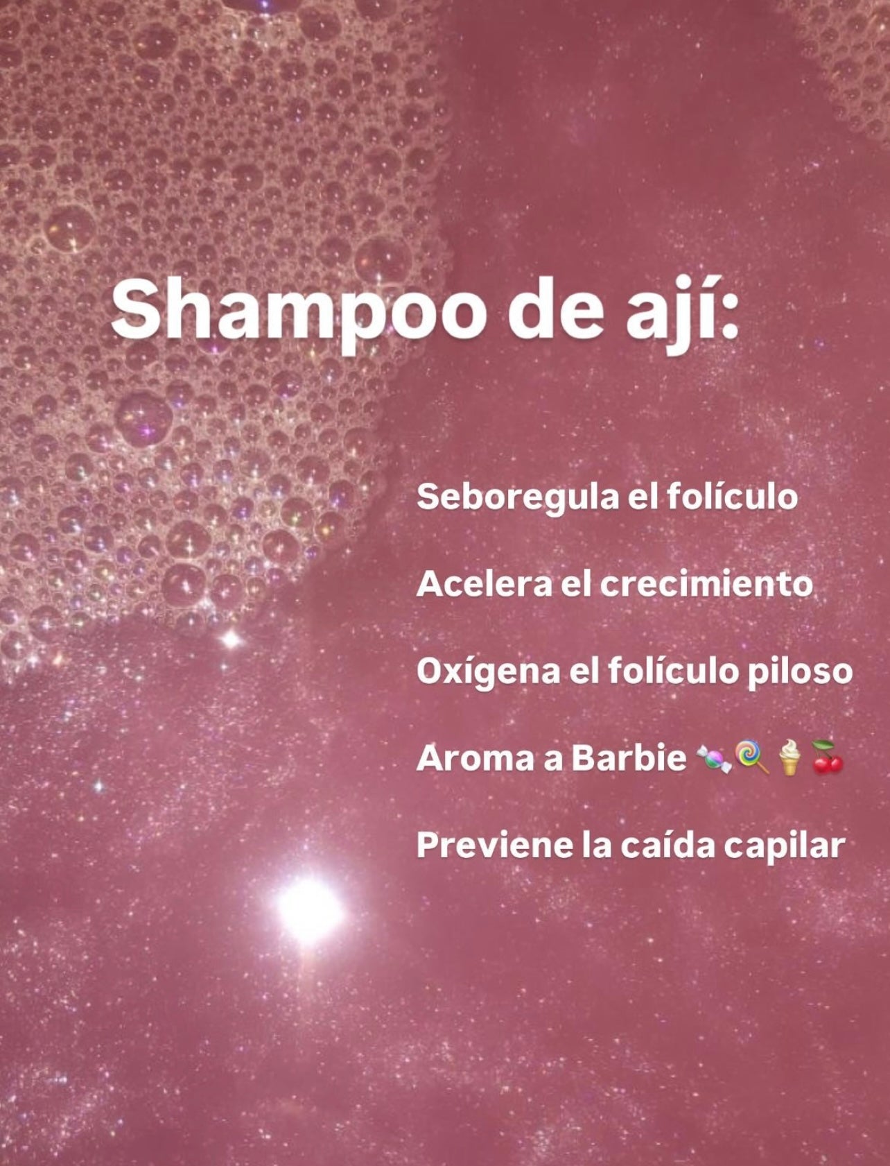 Shampoo de Ají para Crecimiento Extremo Click Hair