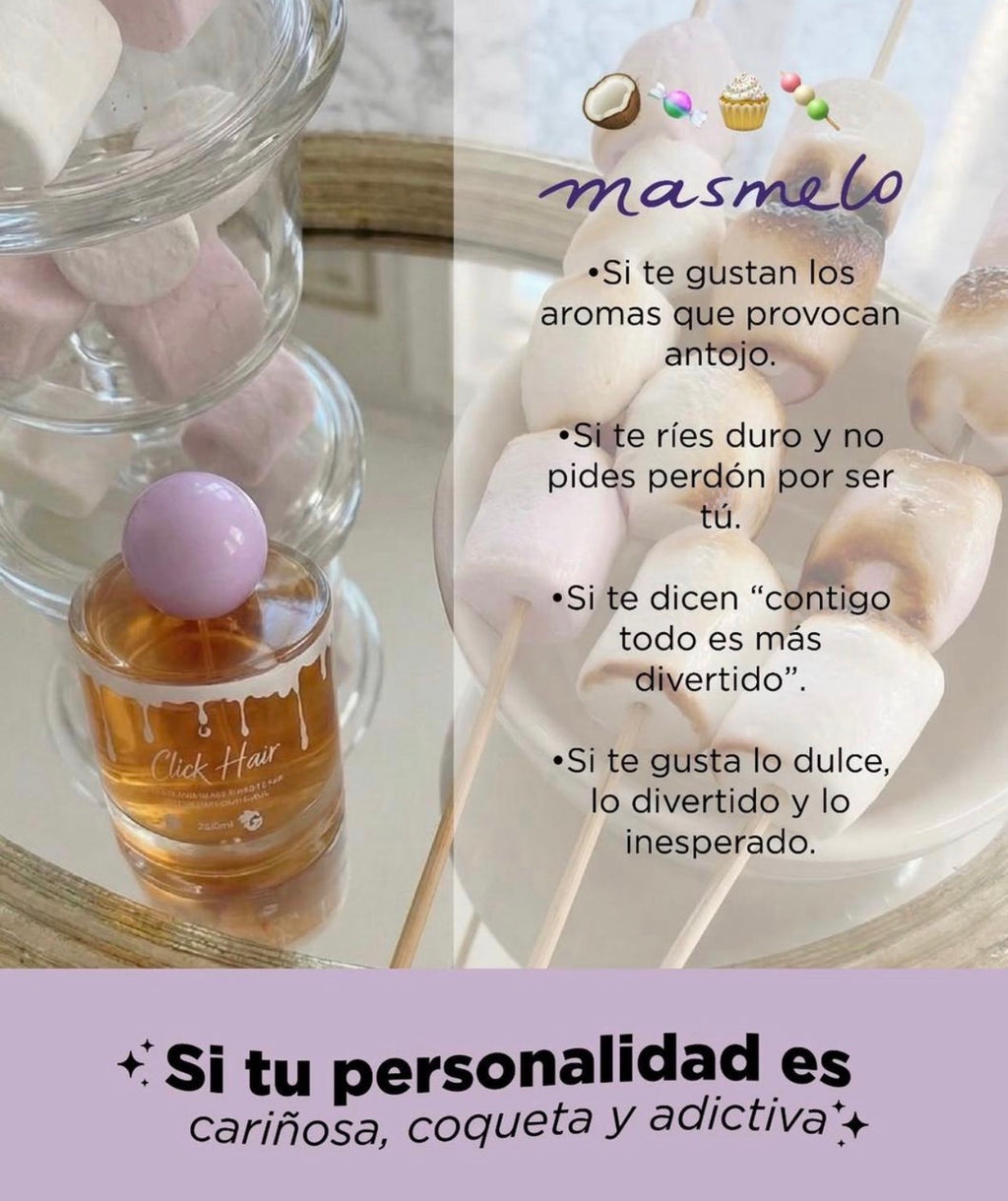 Perfume de Miel & Mashmello para el Cabello Click Hair
