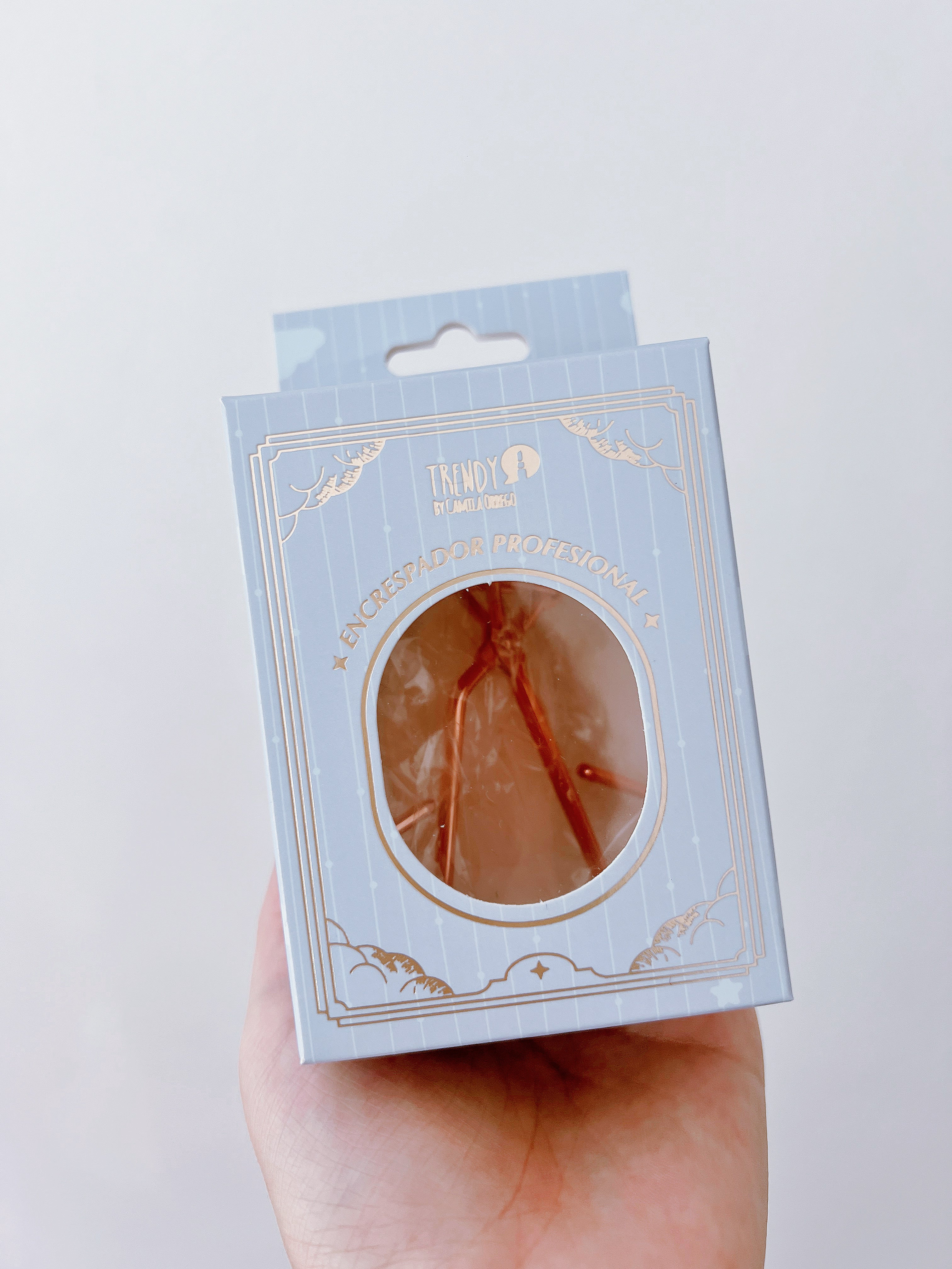 Encrespador Oro Rosa ✨🤍🦋Trendy nueva versión