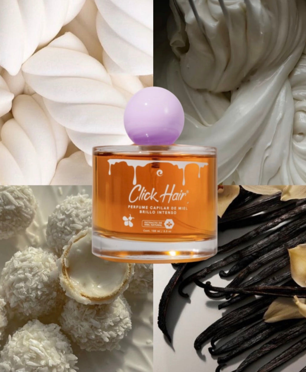 Perfume de Miel & Mashmello para el Cabello Click Hair