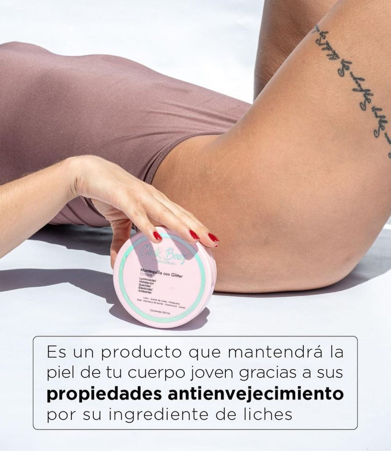 Mantequilla con Glitter Click✨