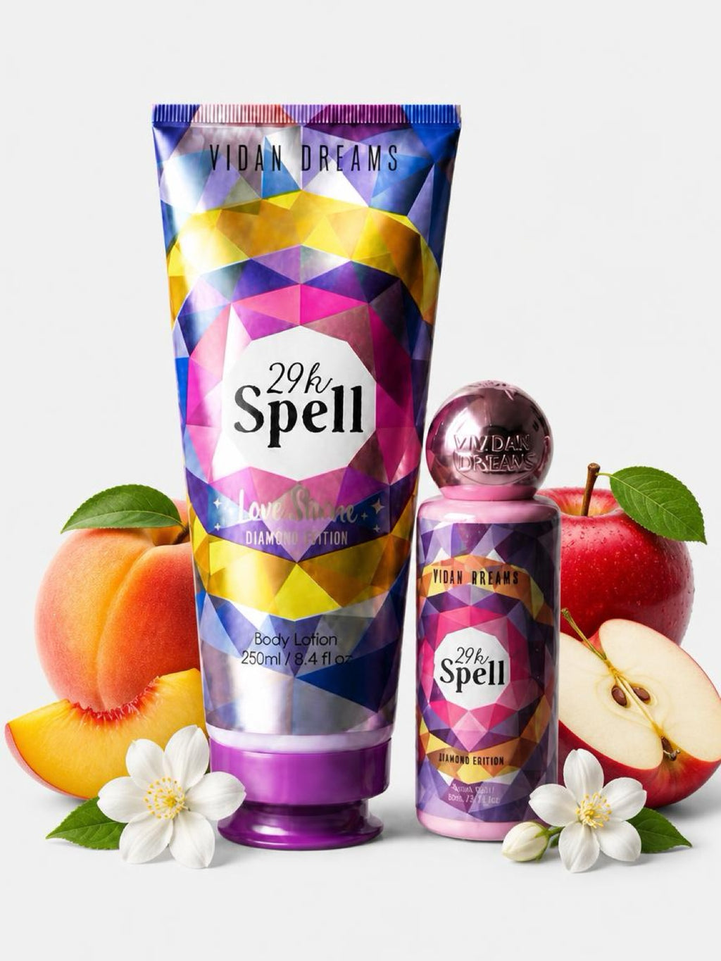 Kit Corporal Jazmín, Durazno y Manzana (29k Spell)