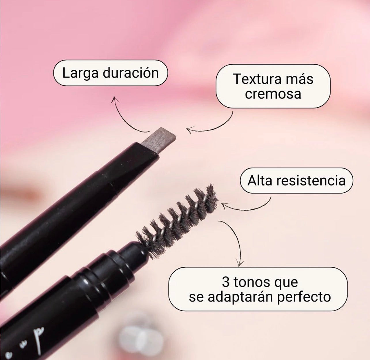 Lápiz de cejas Ani-K con cepillito