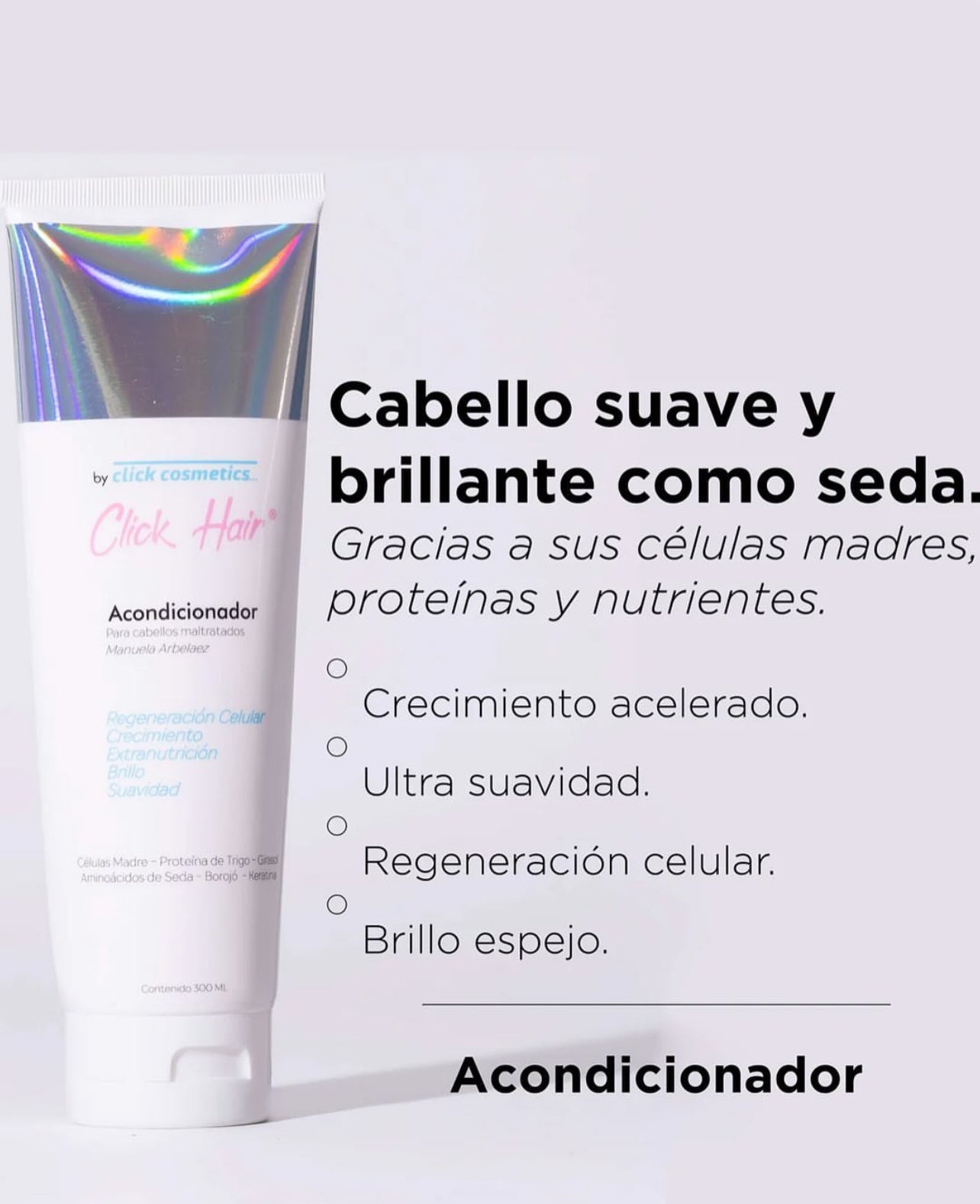 Acondicionador Células madre Click Hair