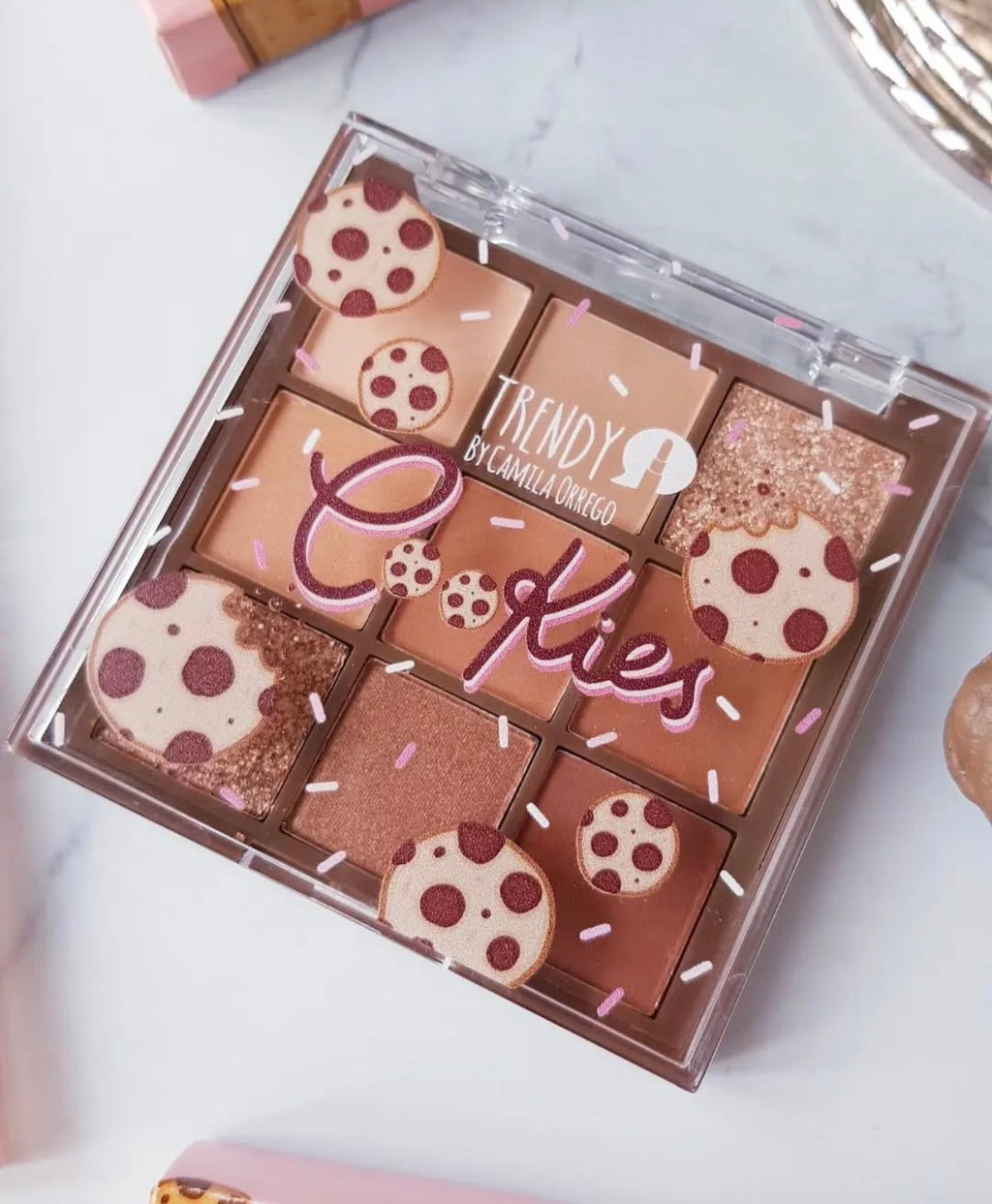 Paleta de sombras Cookie by Trendy