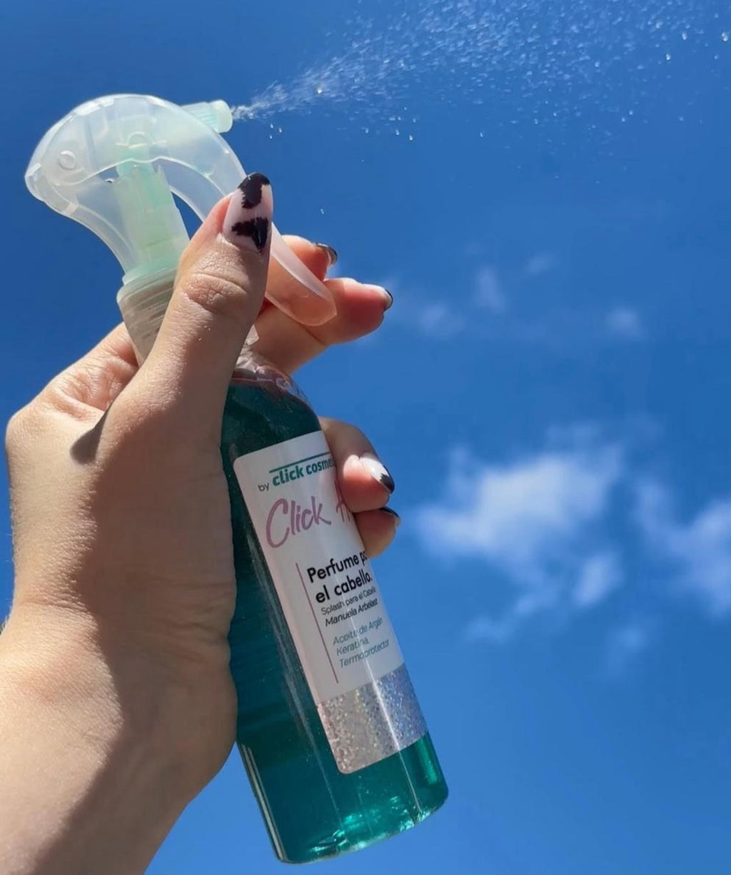 Perfume para el cabello AZUL