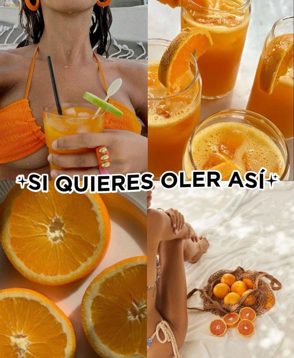 Perfume para el Cabello NARANJA