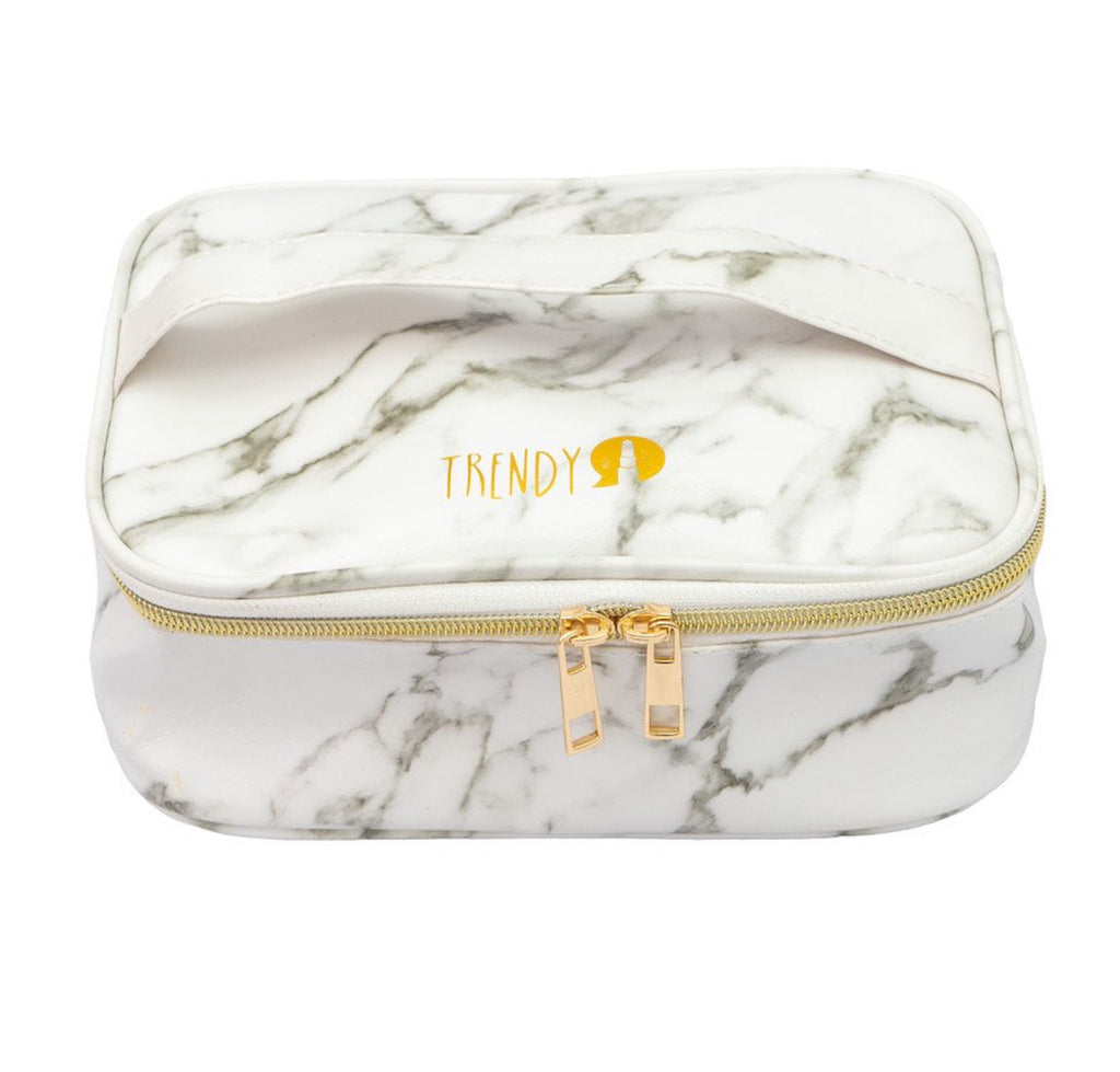 Cosmetiquera Marmol Blanco Trendy