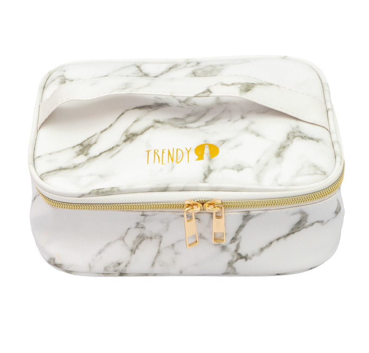 Cosmetiquera Marmol Blanco Trendy