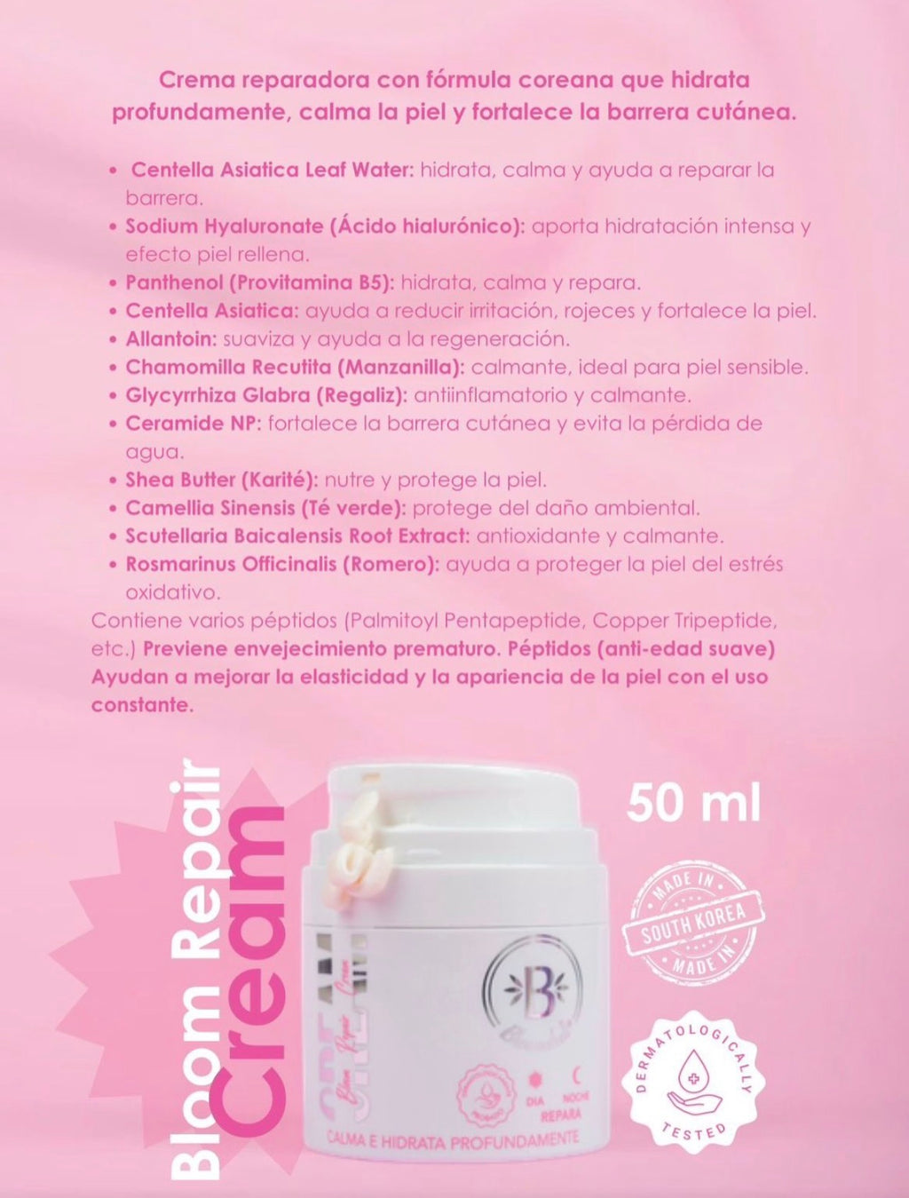 Crema reparadora  Bloomshell