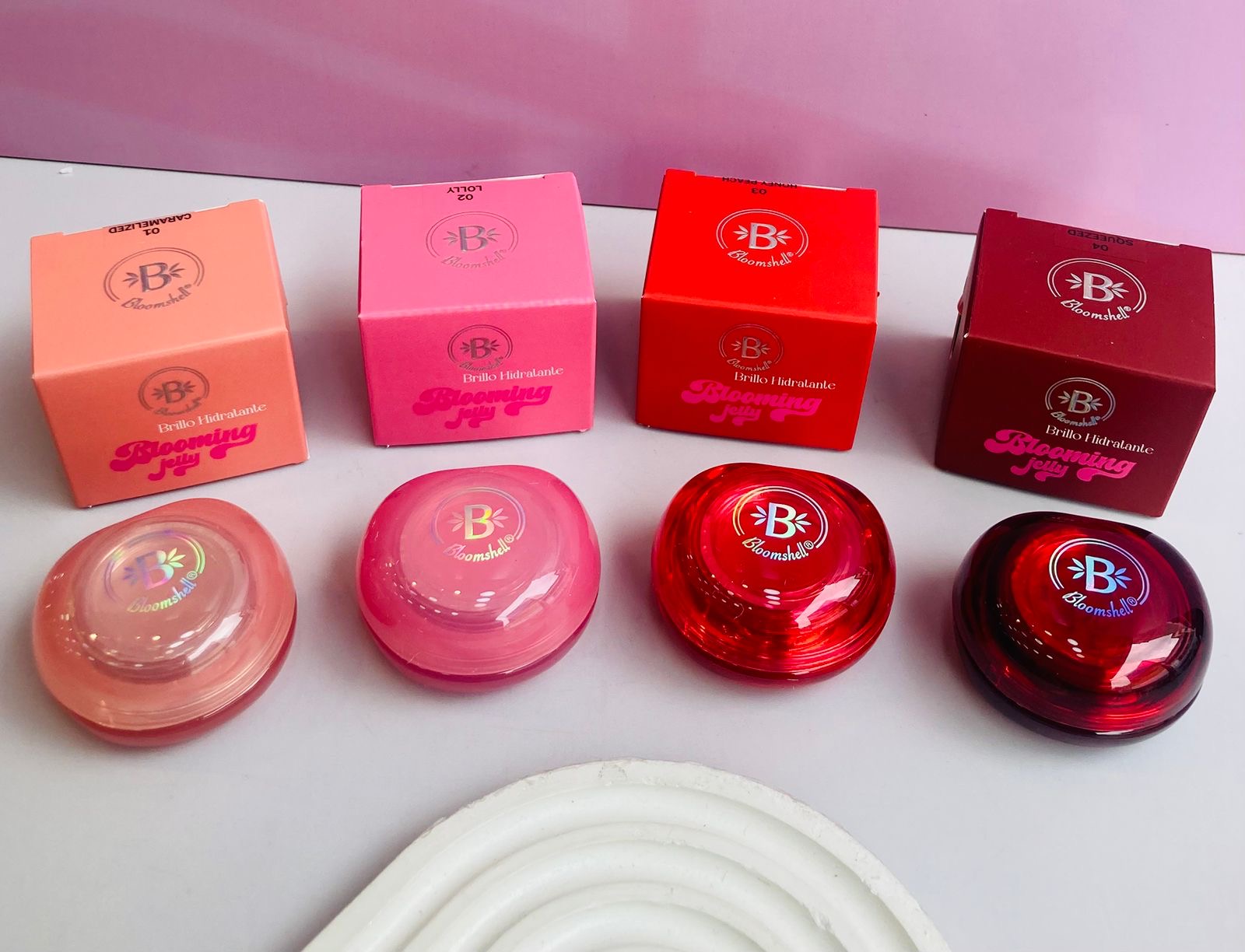 Jelly mascarilla de labios hidratante Blooming by Bloomshell