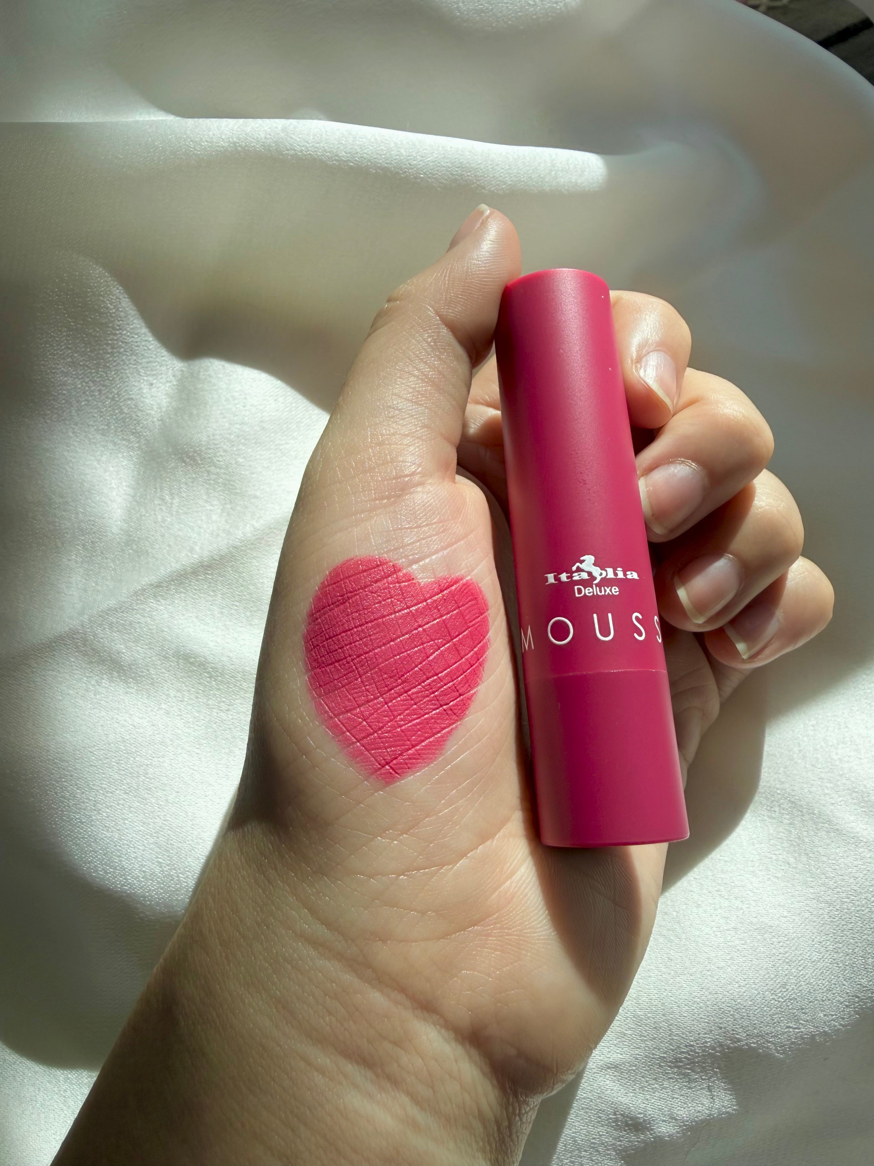 Tono Pink Charm Labial matte Mousse Italia deluxe