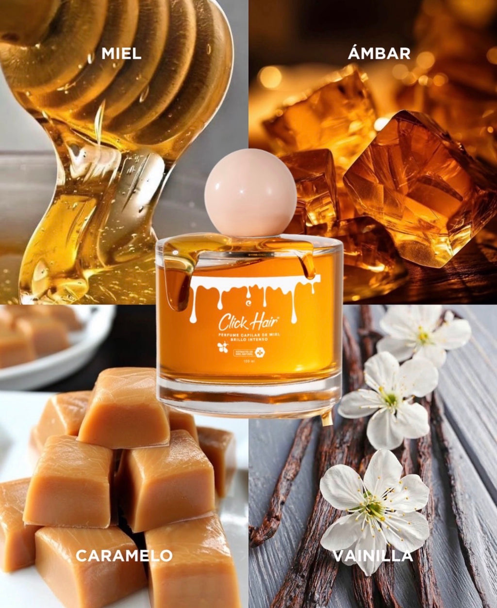 Perfume de miel Para el cabello click Hair 🍯🐝