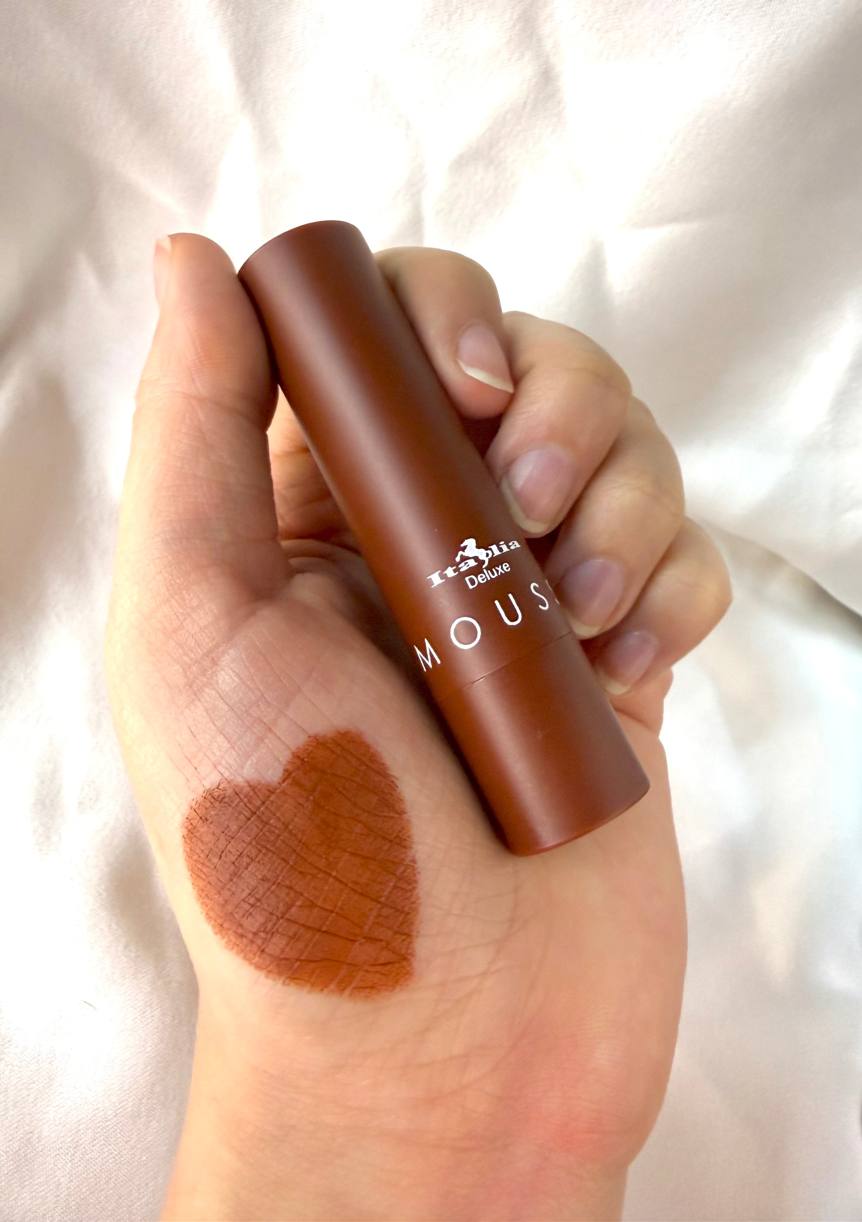 Tono Brownie Labial Matte mousse Italia deluxe