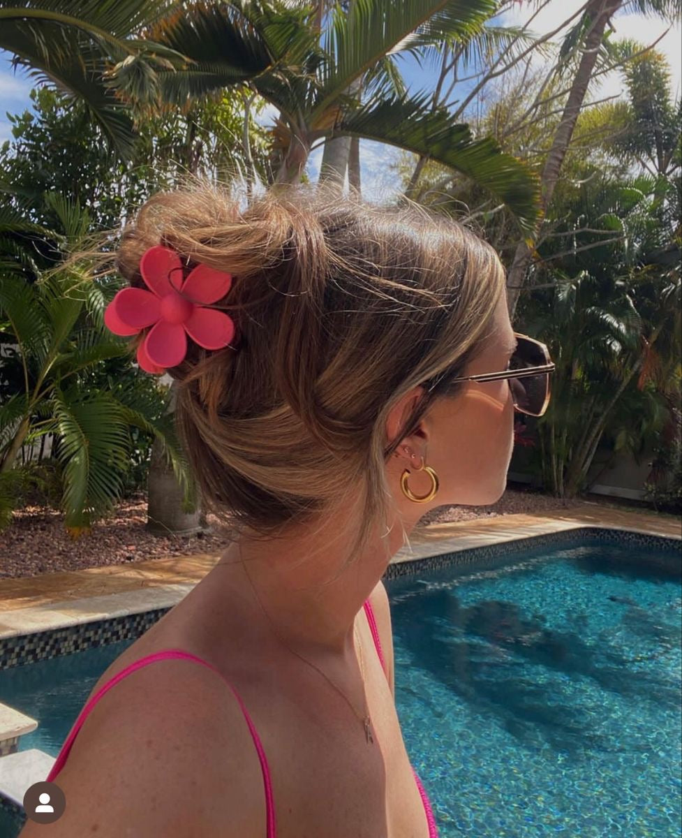 Hair Clips de flores