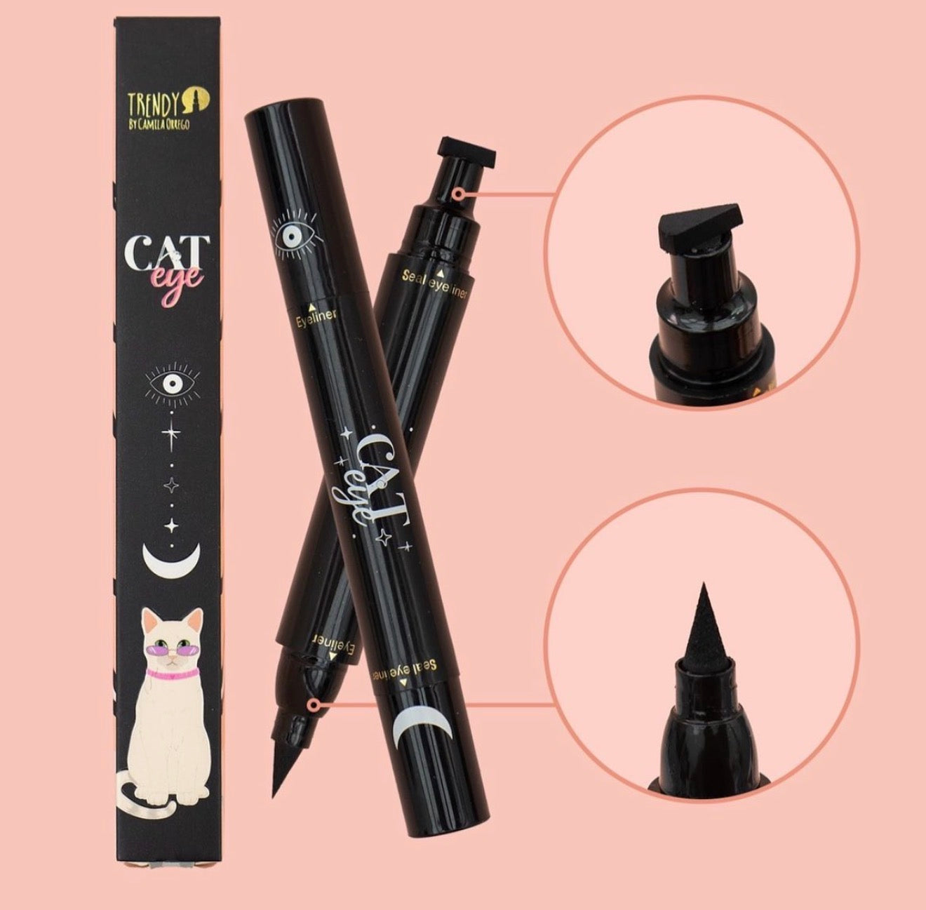 Delineador doble Punta Cat Trendy