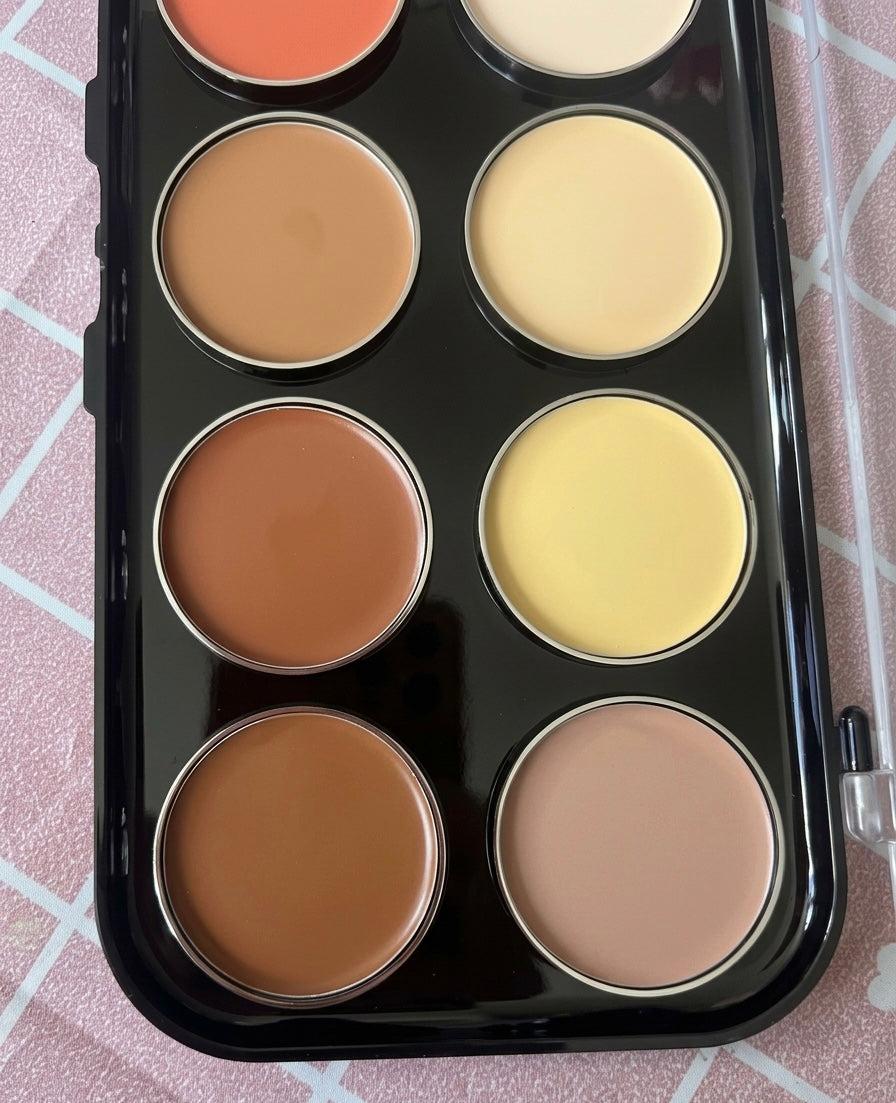 Paleta de contornos en crema profesional Kleancolor