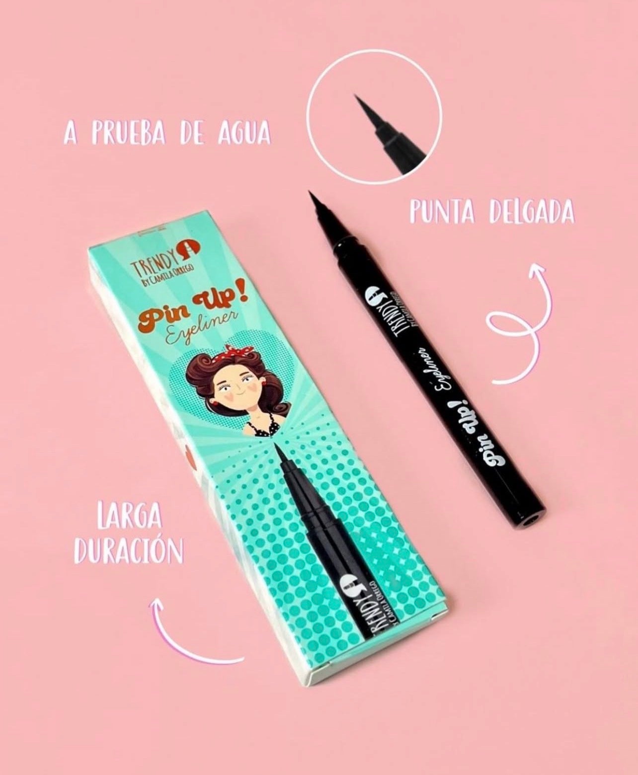 Delineador punta fina Trendy Pin Up