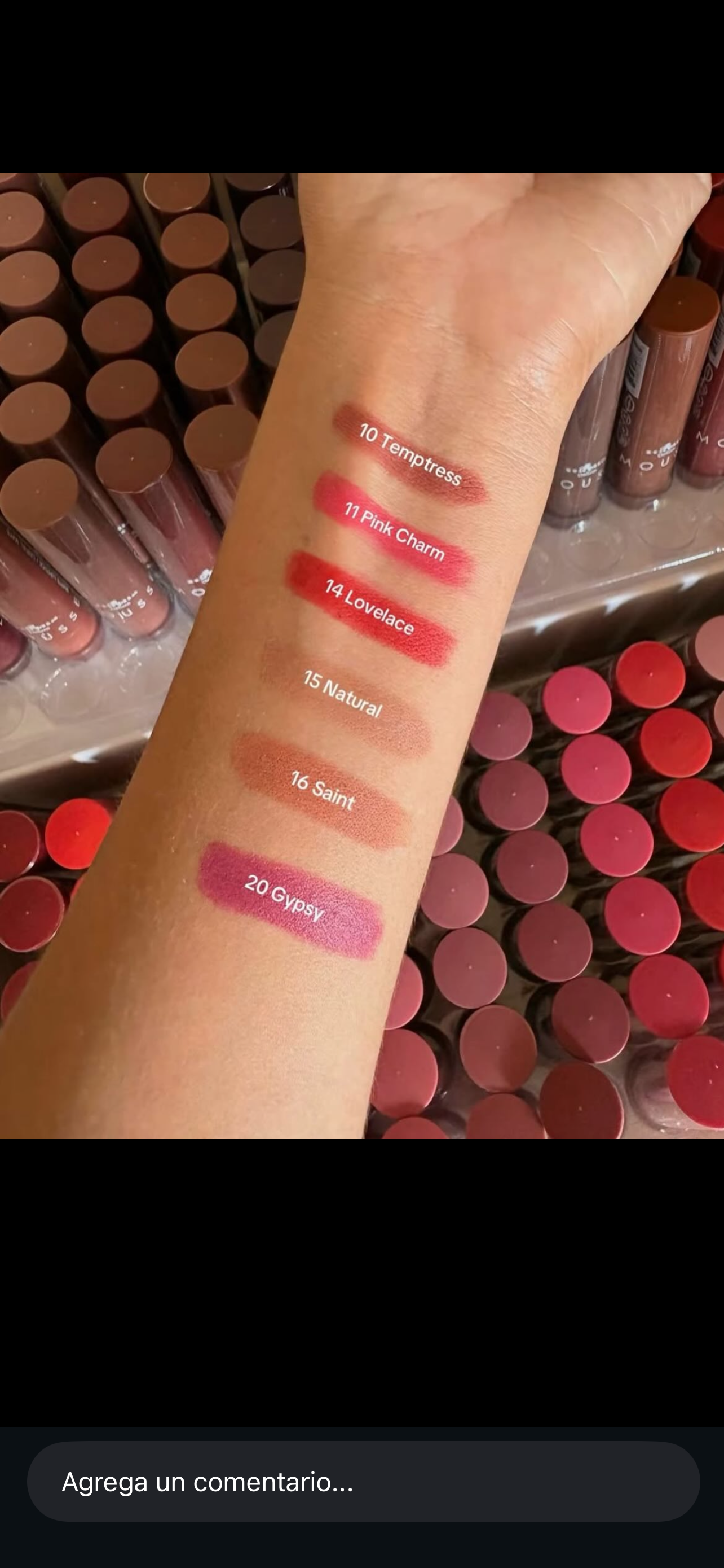 Labial Mousse Matte Italia deluxe