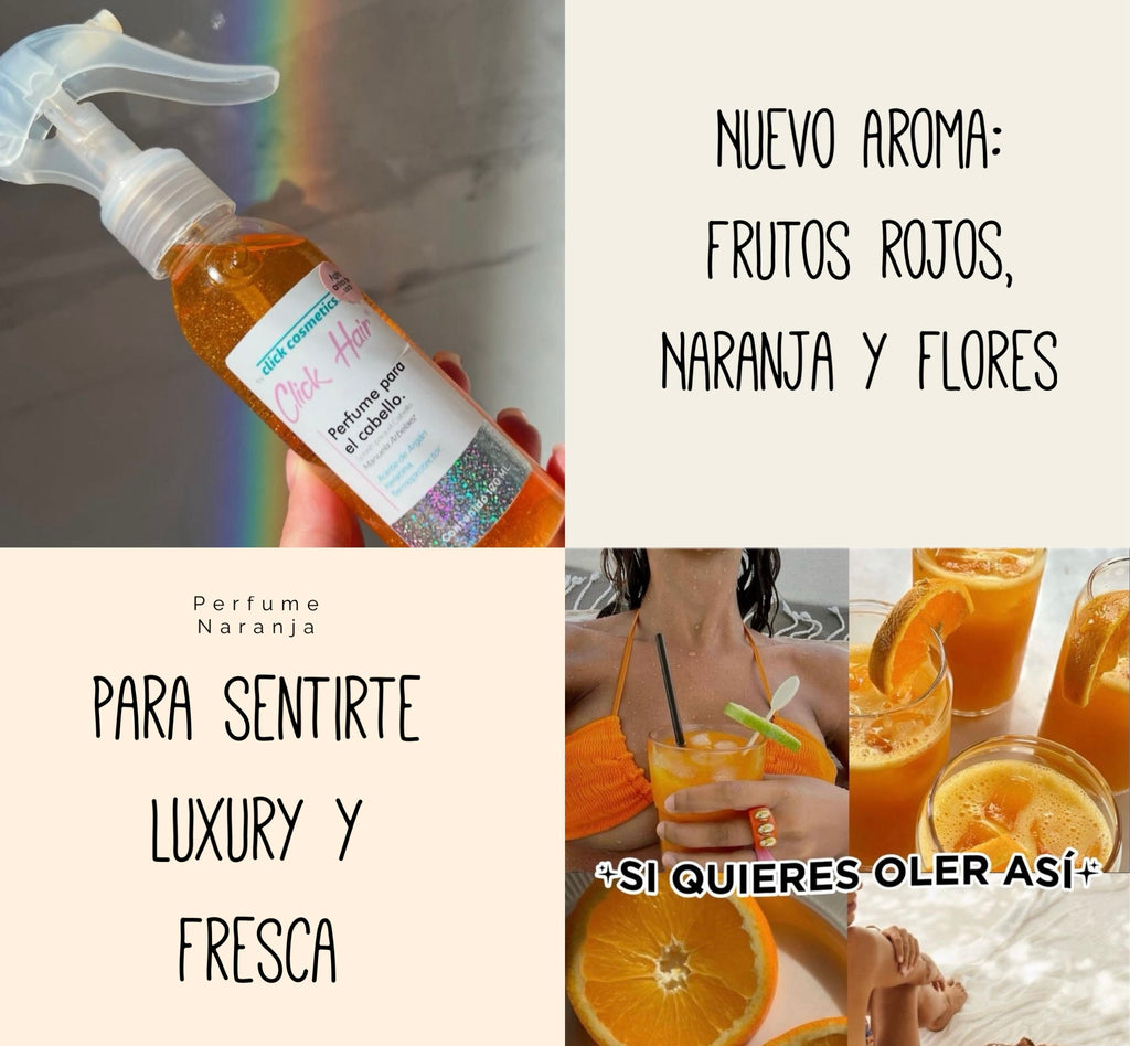 Perfume para el Cabello NARANJA