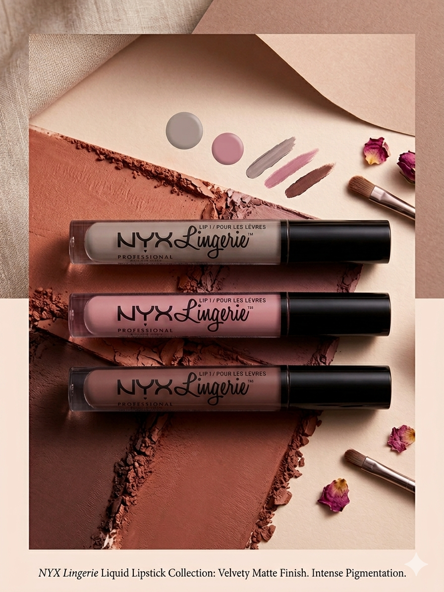 Labial Líquido Mate Lingerie by NYX Original