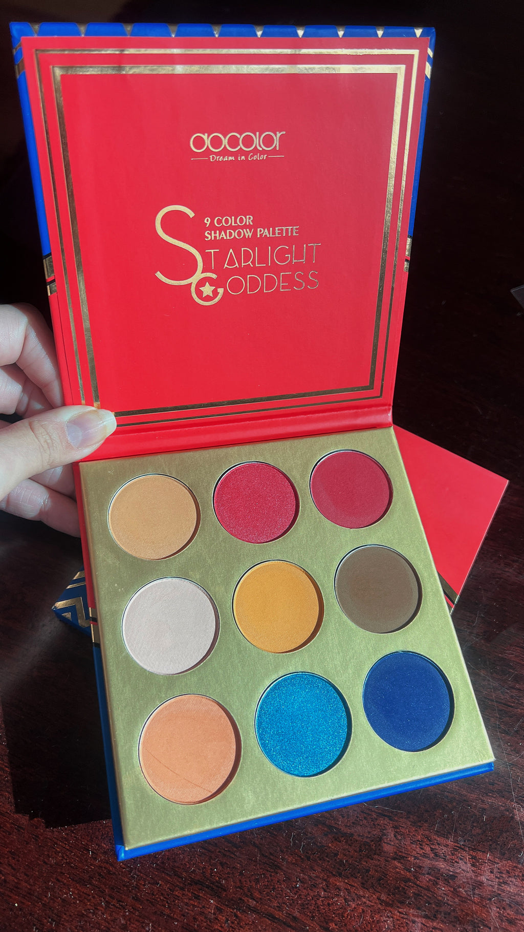 Paleta de sombras Star Goddess Doocolor