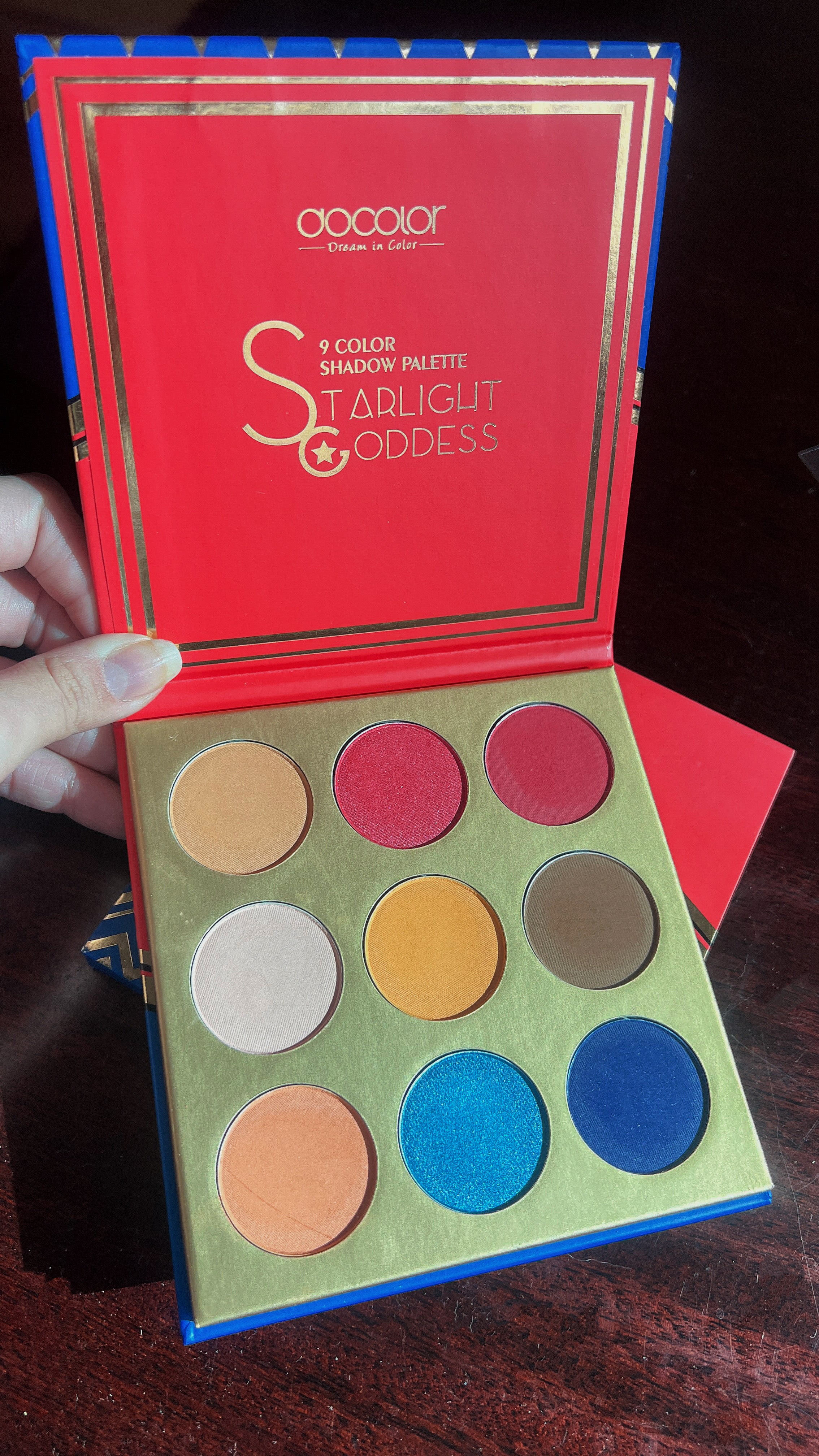 Paleta de sombras Star Goddess Doocolor