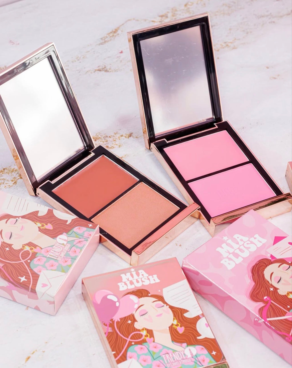 Rubor doble Mía blush by Trendy