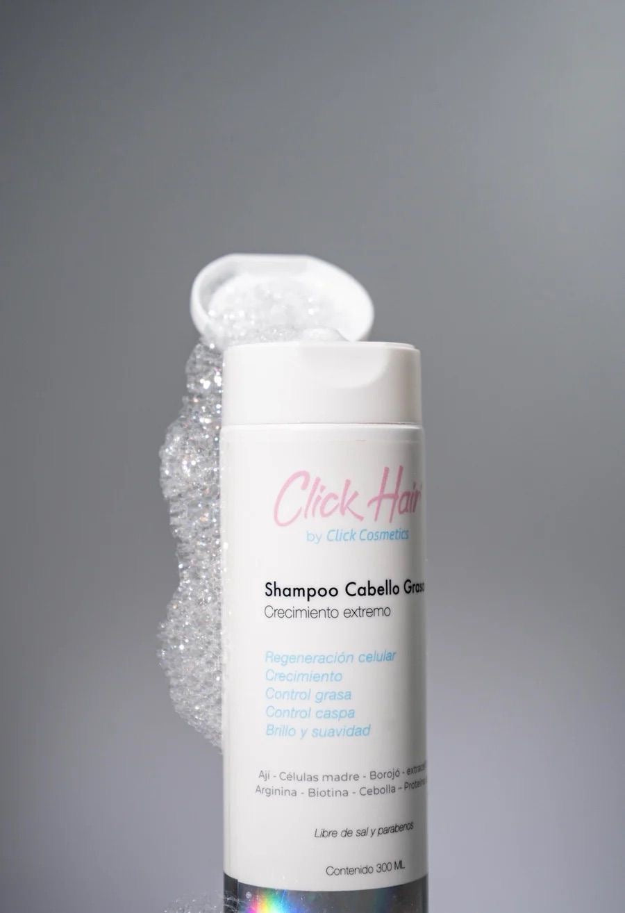 Shampoo de Ají para Crecimiento Extremo Click Hair