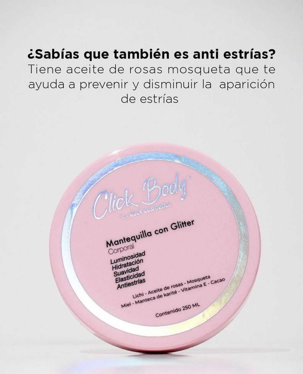 Mantequilla con Glitter Click✨