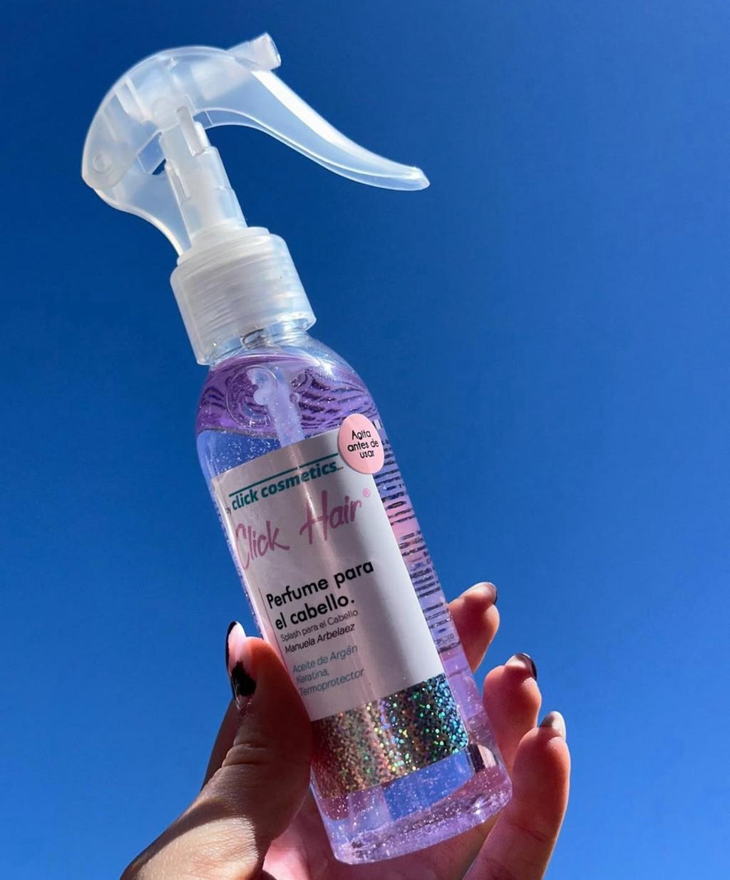 Perfume para el cabello MORADO
