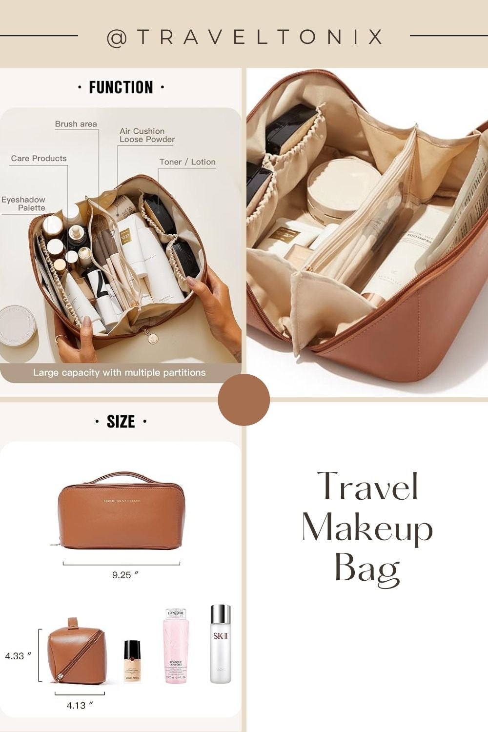 Cosmetiquera Luxe Viajera