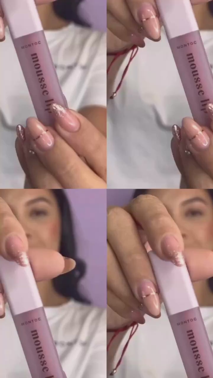 Labial Mousse textura aterciopelada Montoc